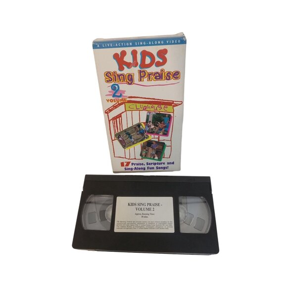 VHS Tape Sing Along Video Kids Sing Praise 17 Scripture Fun Songs Volume 2 - Picture 3 of 4